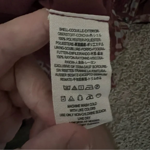 Free People Out of the Woods Maxi Dress in Scarlet Combo Size XS Bohemian Autumn - Picture 8 of 8